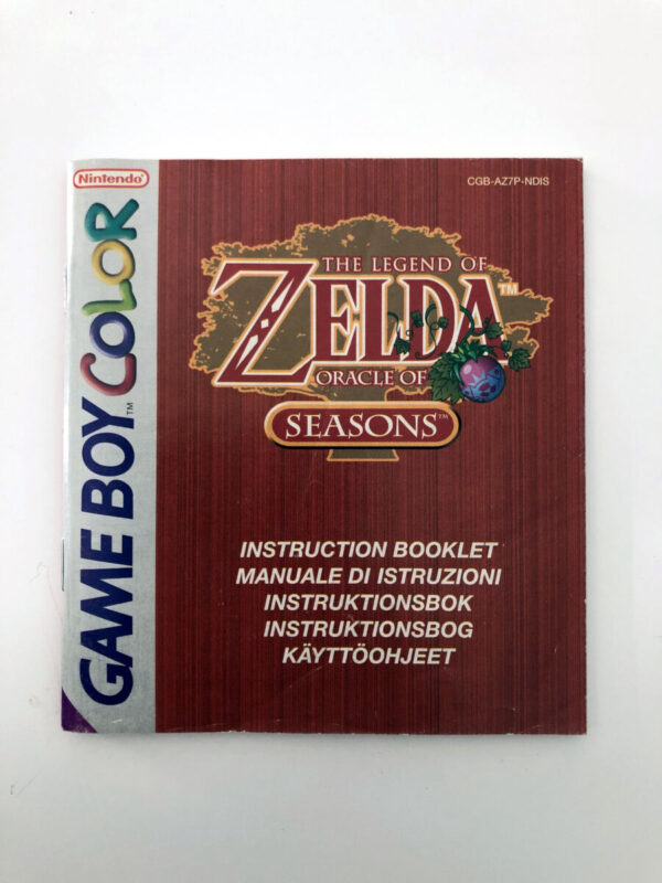 The Legend of Zelda Oracle of Seasons (GB Color Manual) #67