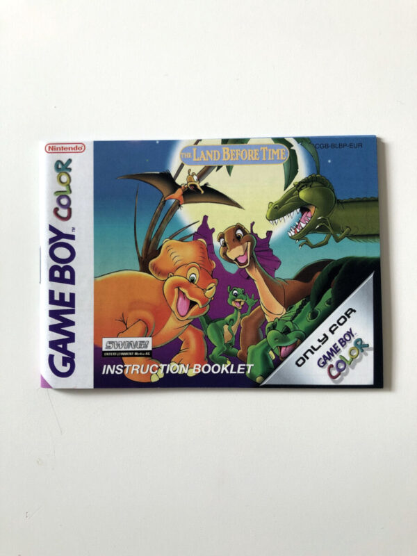 The Land Before Time (GB Color Manual) #69