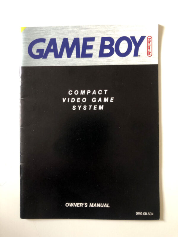 Game Boy Owners Manual (GB Classic Manual) #132