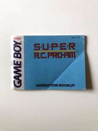 Super RC Pro Am (GB Classic Manual) #175