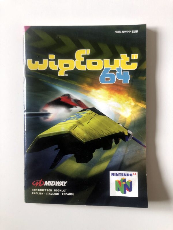 Wipeout 64 (N64 Manual) #152