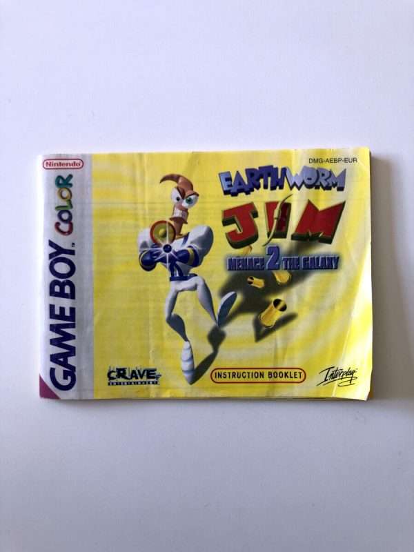 EarthWorm Jim Menace 2 The Galaxy (GB Color Manual) #79