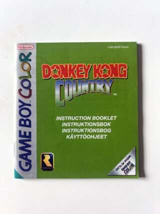 Donkey Kong Country (GB Color Manual) #91