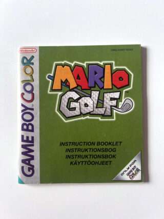 Mario Golf (GB Color Manual) #92