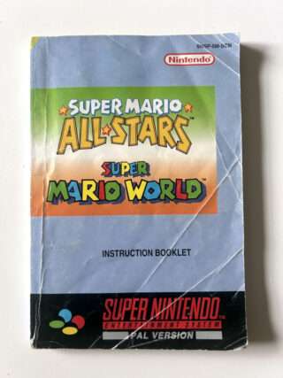 Super Mario All Stars - Super Mario World  (SNES Manual) #153