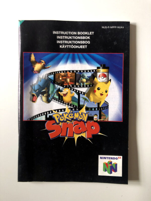 Pokemon Snap (N64 Manual) #179