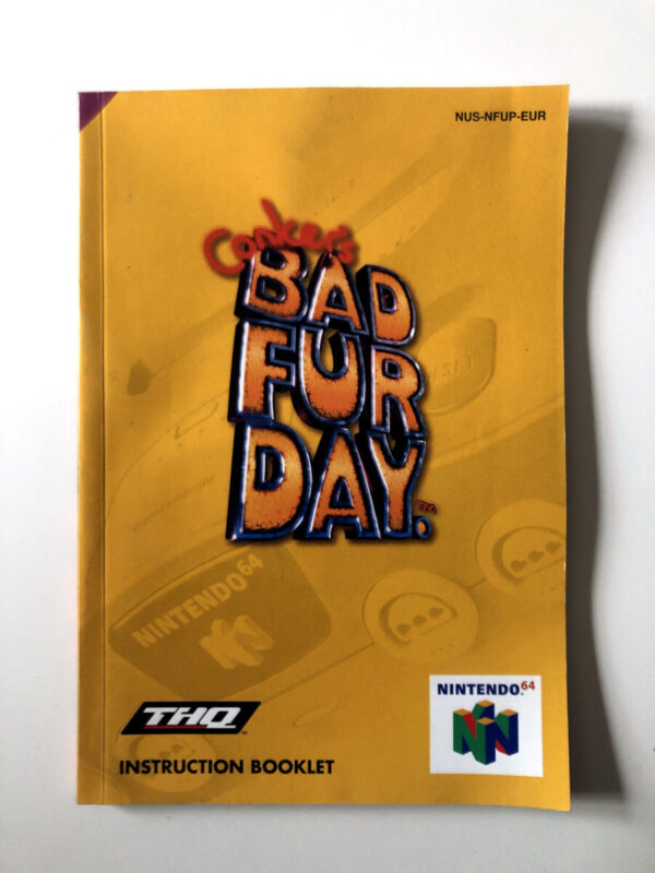 Conkers's Bad Fur Day (N64 Manual) #175