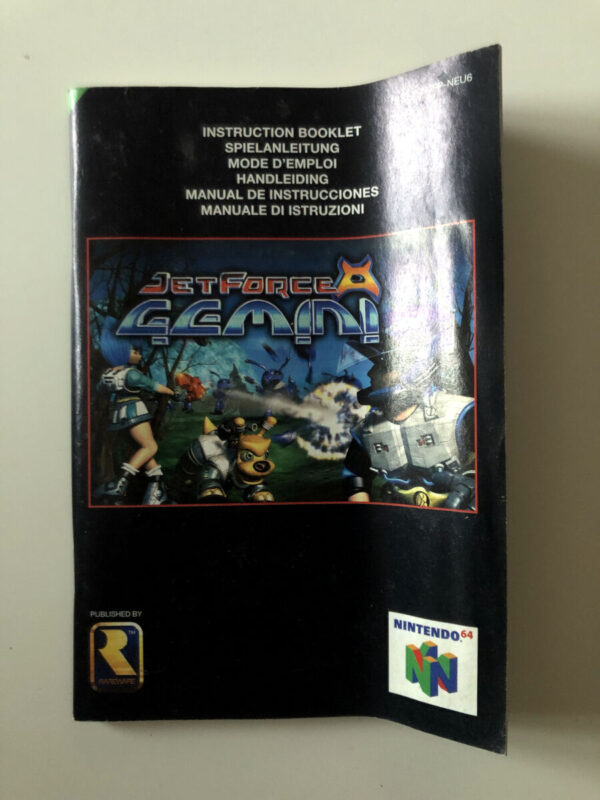 Jetforce Gemini (N64 Manual) #174