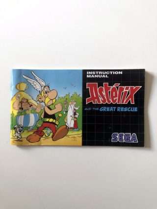 Asterix And the Great Rescue (Sega Mega Drive-manual) #48