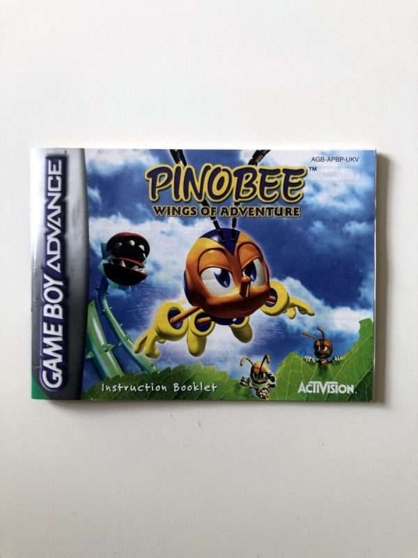 Pinobee Wings of Adventure (GB Advance Manual) #152