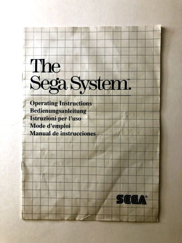 The Sega System Operating Manual (Sega Master-manualer) #14