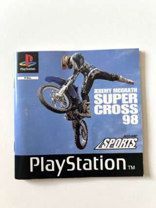 Jeremy Mcgrath Super Cross 98 (PS1-manual) #228