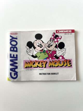 Mickey Mouce (GB Classic Manual) #263
