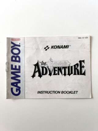 The Castlevania Adventure (GB Classic Manual) #255
