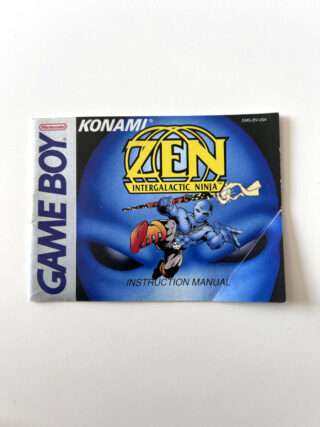 Zen Intergalactic Ninja (GB Classic Manual) #242