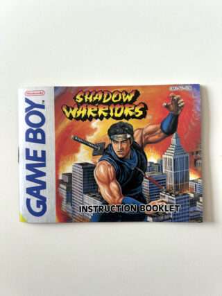 Shadow Warriors (GB Classic Manual) #239