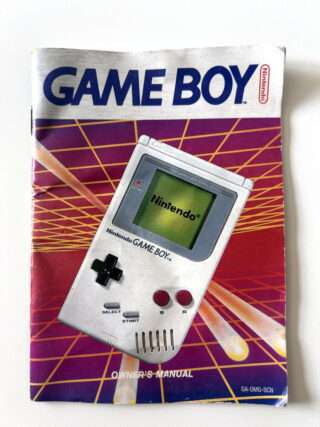Game Boy Owners Manual (GB Classic Manual) #254