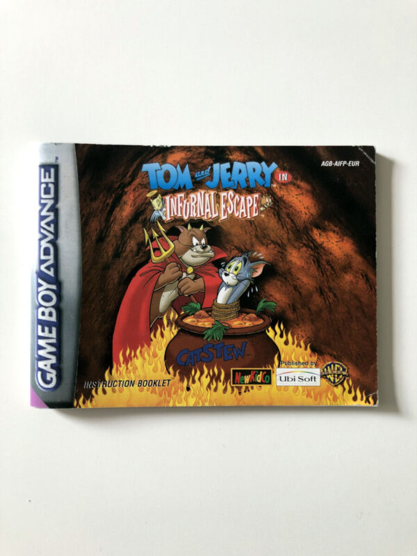 Tom and Jerry in the Infurnal Escape (GB Advance Manual) #93