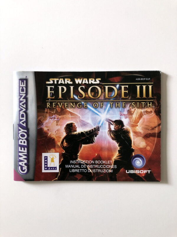 Star Wars Episode 3 Revenge of the Sith (GB Advance Manual) #97