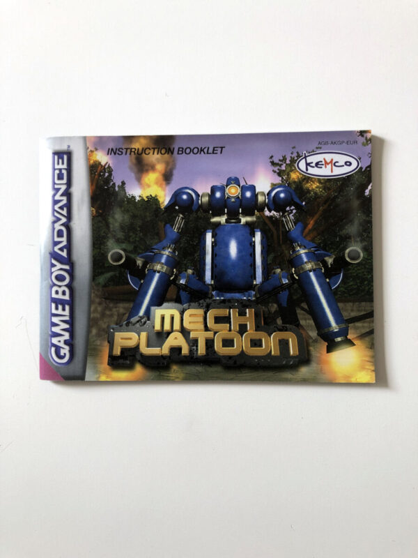 Mech Platoon (GB Advance Manual) #101