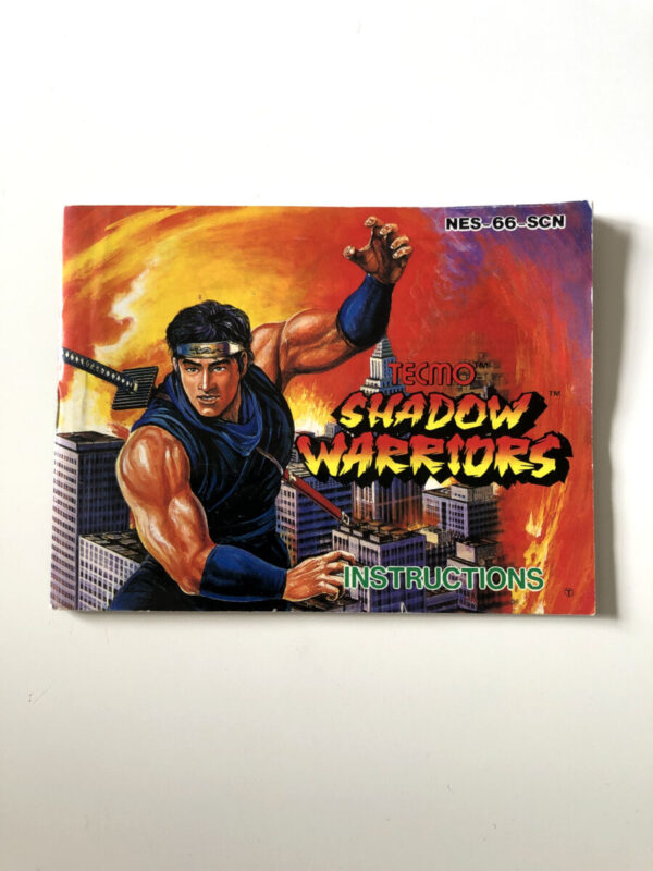 Shadow Warriors (NES Manual) #65