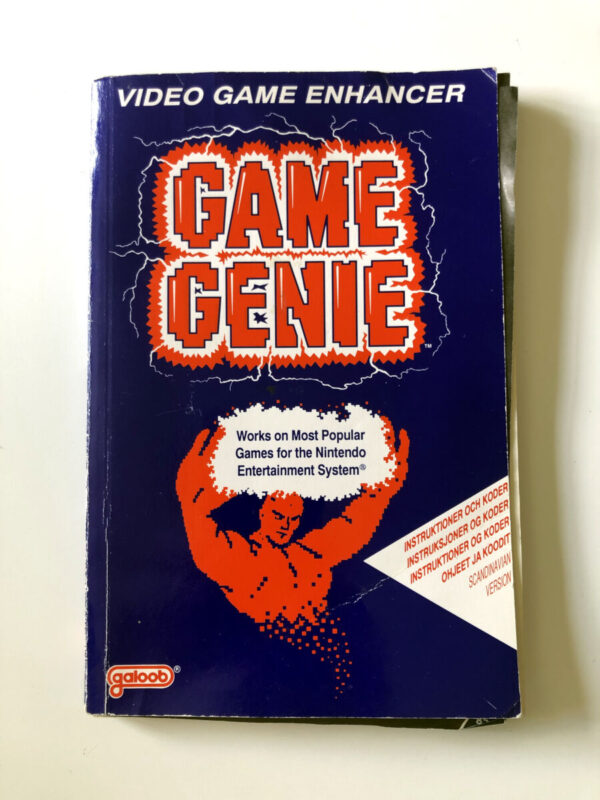 Game Genie, en del sider er løse men komplet. (NES Manual) #67