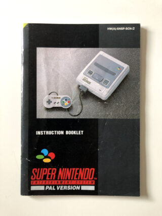 Instruction Booklet, Snes Konsol (SNES Manual) #132