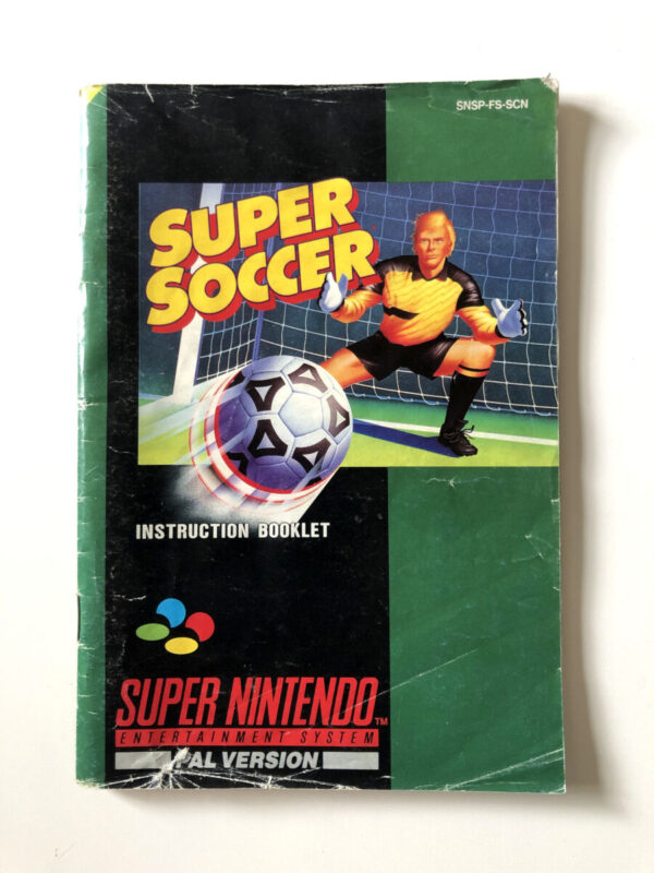 Super Soccer (SNES Manual) #134