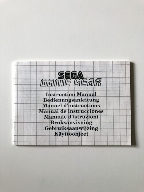 Game Gear Instruction Manual (Sega Game Gear-manual) #43