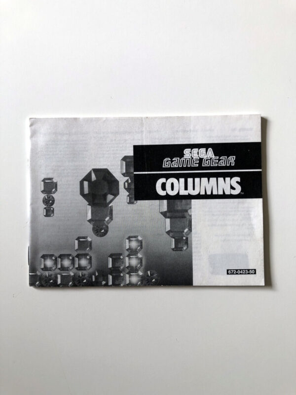 Columns (Sega Game Gear-manual) #44