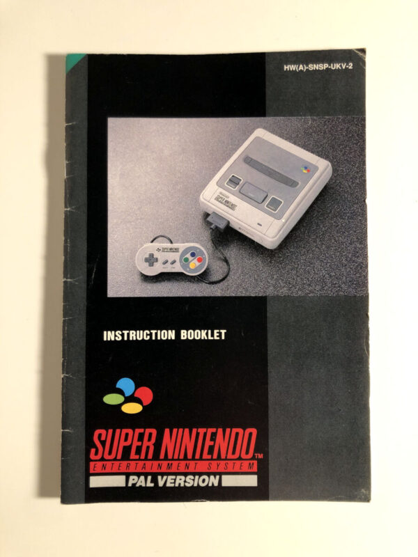 Super Nintendo Manual (SNES Manual) #141