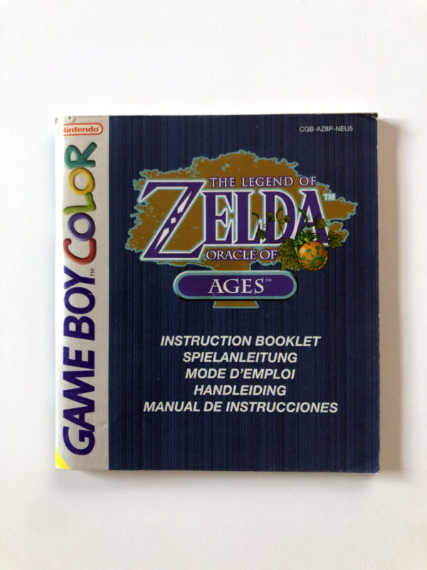 The Legend of Zelda Oracles of Ages (GB Color Manual) #75