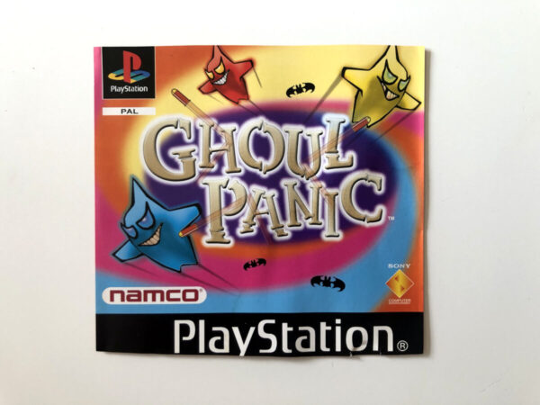 Ghoul Panic (OBS. Ikke en manual, Kun front cover, Inlay.)(PS1-manual) #147