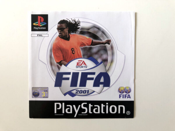 Fifa 2001 (OBS. Ikke en manual, Kun front cover, Inlay.)(PS1-manual) #148