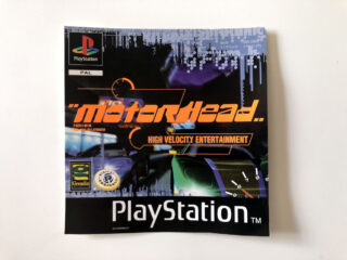 Motorhead (Rivemærker på bagside.) (OBS. Ikke en manual, Kun front cover, Inlay.)(PS1-manual) #155