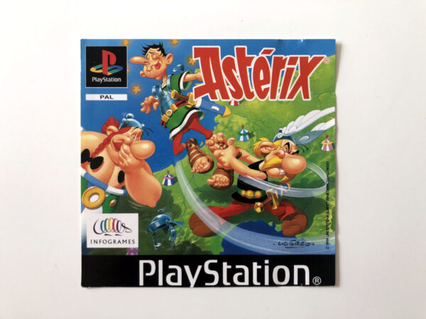 Asterix (OBS. Ikke en manual, Kun front cover, Inlay.)(PS1-manual) #162