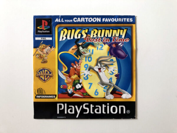 Bugs Bunny Lost in Time (OBS. Ikke en manual, Kun front cover, Inlay.)(PS1-manual) #164