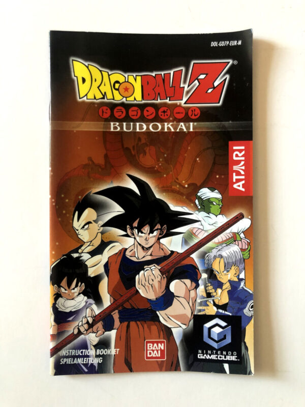 Dragon Ball Z Budokai (Gamecube-manual) #1