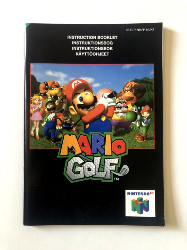 Mario Golf (N64 Manual) #137