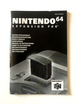 Nintendo 64 Expansion Pack (N64 Manual) #161