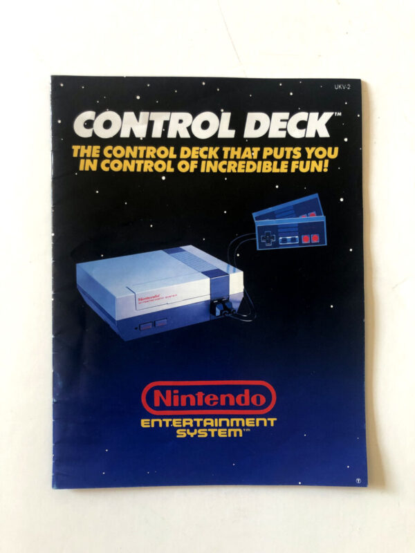 NES Control Deck Folder (NES Manual) #58