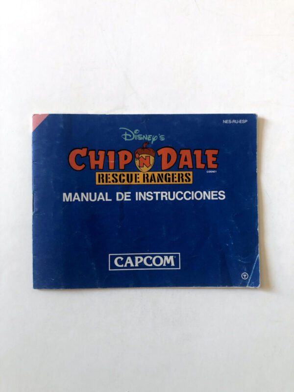 Chip n Dale Manual (NES Manual) #59(spansk)