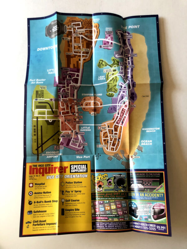 Grand Theft Auto Vice City Stories Plakat (PS2-manual) #108 - Image 2
