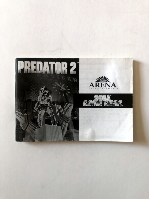 Predator 2 (Sega Game Gear-manual) #5