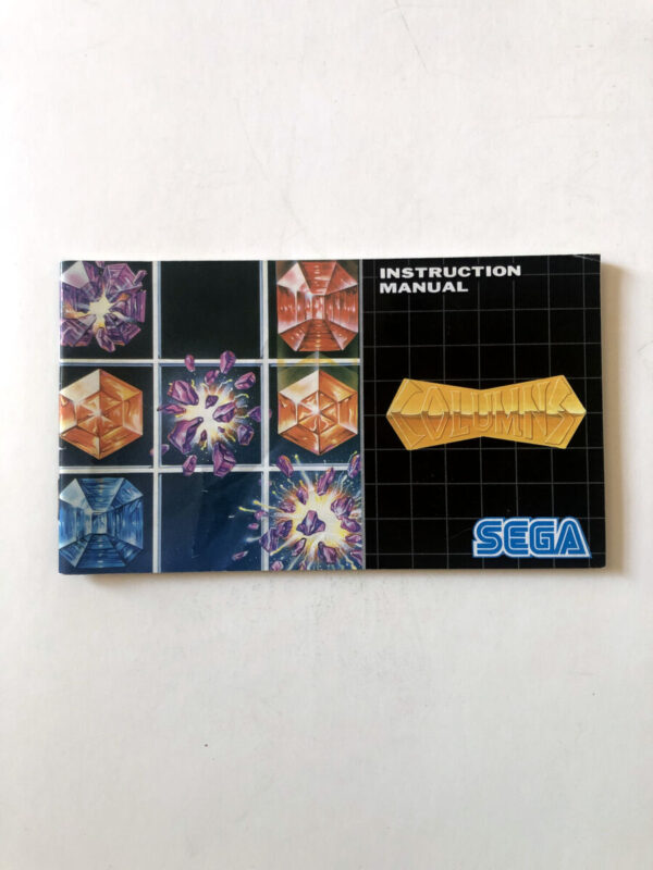 Columns (Sega Mega Drive-manual) #3
