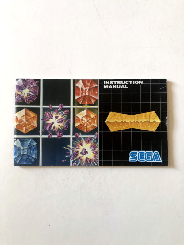 Columns (Sega Mega Drive-manual) #4