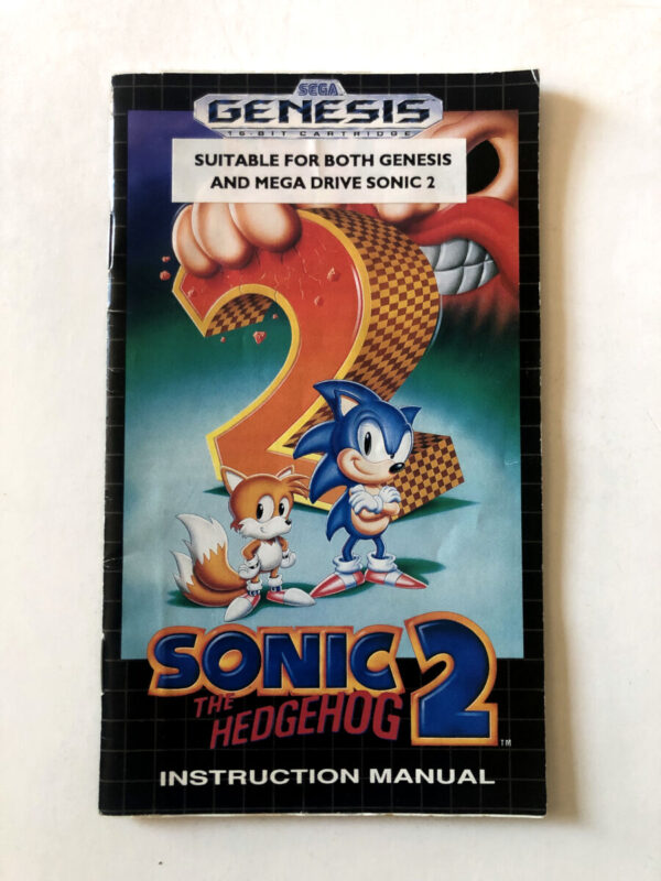Sonic 2 (Genesis manual)(Sega Mega Drive-manual) #15