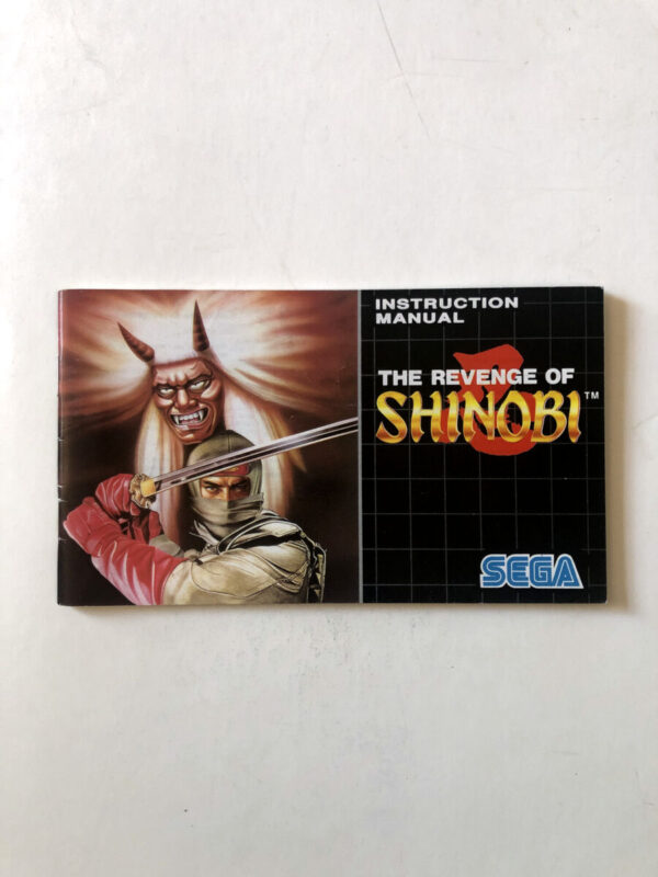 The Revenge of Shinobi (Sega Mega Drive-manual) #19