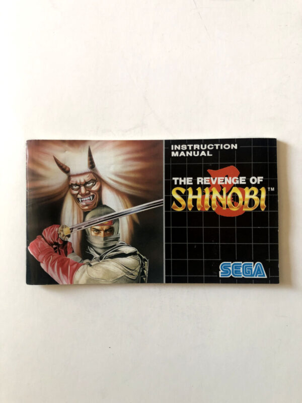 The Revenge of Shinobi (Sega Mega Drive-manual) #20
