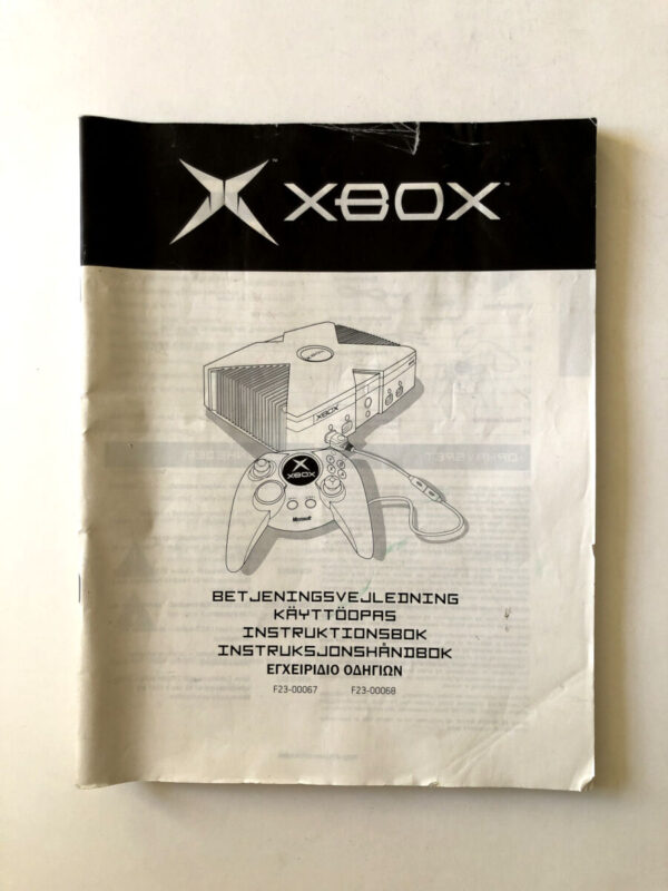 XBOX Betjeningsvejledning (Xbox OG-manualer) #4